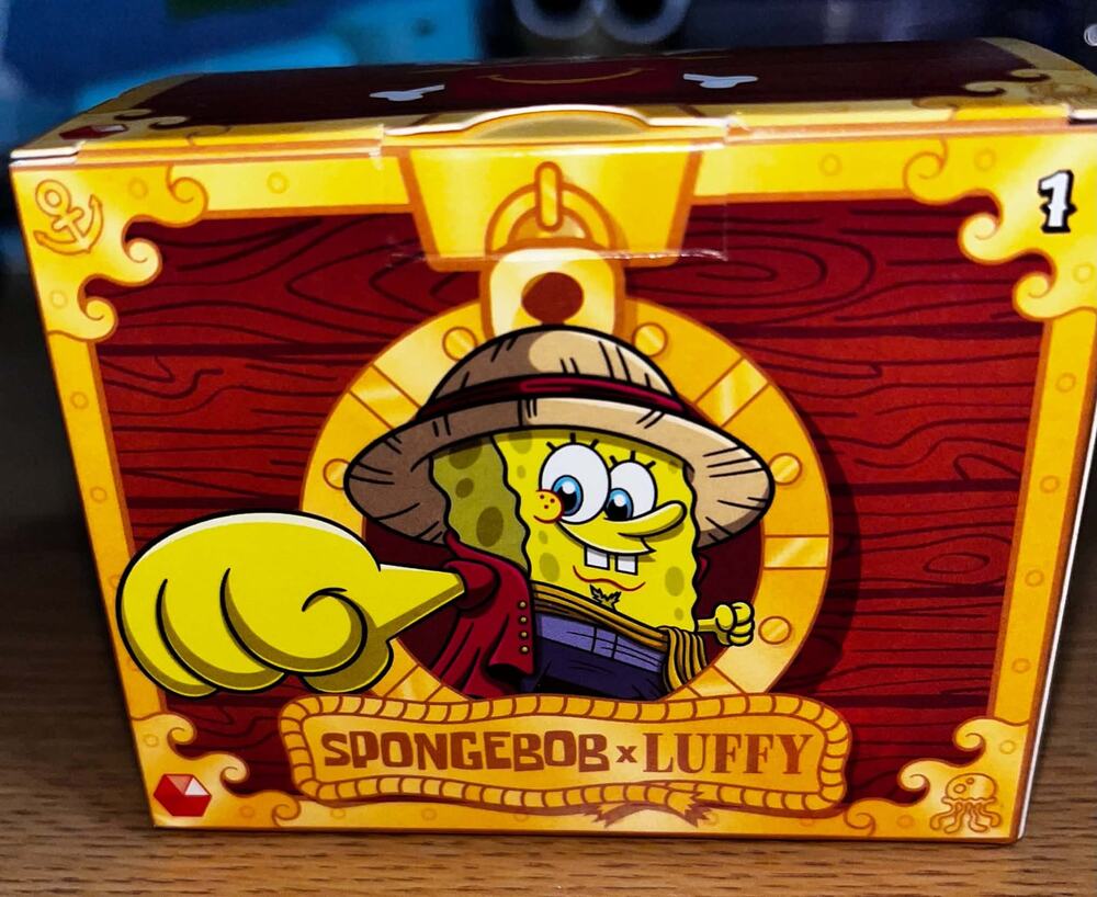 2026 McDonalds SpongeBob x Luffy #1 New in Box
